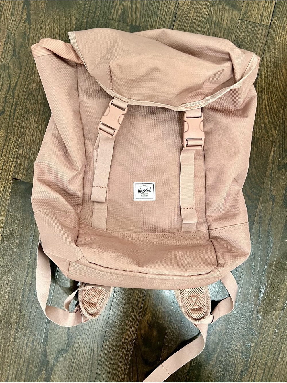 Herschel Supply Company Rose Pink Roll-Top Backpack
